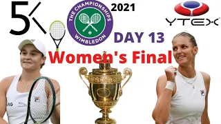 Wimbledon 2021 Tennis Women's Final Live Chat. Ashleigh Barty vs Karolina Pliskova. Men's Preview