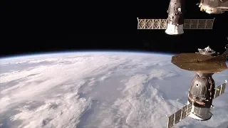 Soyuz MS-09 departing the International Space Station