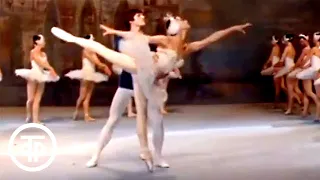 Чайковский. Адажио из балета "Лебединое озеро". Плисецкая и Ковтун. Swan Lake. Plisetskaya, Kovtun