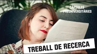 🎤 Com fer la presentació escrita del Treball de Recerca?