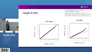 Naomi Wray | Analysis of Case-Control DNAm Data | CGSI 2019