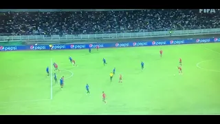 Morocco goal vs Tanzania Hakim Ziyech