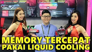 RAM Pertama di Dunia dengan Liquid Cooling - booth XPG by Adata #Computex2018