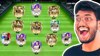 1.5 Billion Coins Best Possible ICONS Team in FC MOBILE