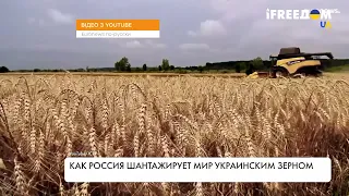 22 млн тонн украинского зерна заблокированы в портах. РФ продолжает шантажировать мир