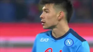 Así fue el regreso de Chucky Lozano - Napoli vs Milan (06/03/2022)