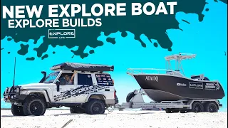 "THE EXPLORER' NEXT LEVEL OFFROAD BOAT BUILD! -EXPLORE BUILDS