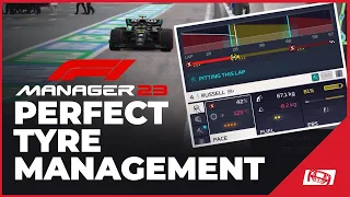 F1 Manager 2023: How To Easily Manage Your Tyres