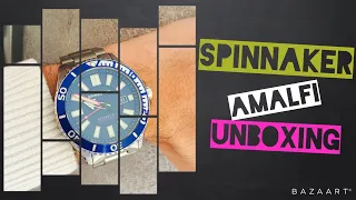 spinnaker amalfi watch unboxing