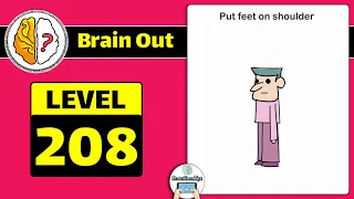 Brain Out Level 208 (Updated) Answer and Walkthrough
