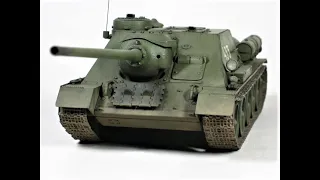DRAGON 1/35 SU-100  Soviet Tank Destroyer  Plastic model kit