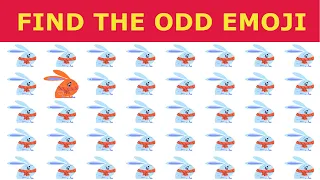 WOW ANIMALS QUIZ! HOW GOOD ARE YOUR EYES 44 l Find The Odd Emoji Out l Emoji Puzzle Quiz