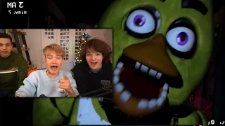 Tubbo, Tommy, & Eryn Nearly Die Playing Five Nights at Freddy's!