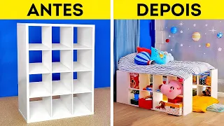 RENOVAÇÃO INCRÍVEL DE QUARTO INFANTIL || IDEIAS DE DECORAÇÃO PARA PAIS E MÃES CRIATIVOS