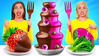 Défi De La Fontaine À Chocolat | Ne Manger Que Du Sucré Pendant 24H par TeenDO Challenge