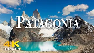 FLYING OVER PATAGONIA (4K UHD) - Relaxing Music With Beautiful Nature Videos - 4K Video Ultra HD