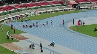 100m OMANYALA AGAIN GIVING THEM GAP AGAIN NATIONAL CHAMPIONSHIP FINALS