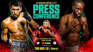 Janibek vs Bentley | FINAL PRESS CONFERENCE