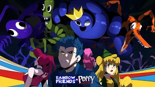 Rainbow Friends VS Poppy Playtime But It's Anime │ FNF Friends To Your End but Poppy Playtime