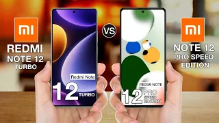 Redmi Note 12 Turbo Vs Redmi Note 12 Pro Speed Edition -⚡#redminote12turbo top annu