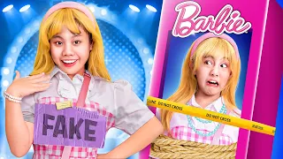 Barbie Asli Vs Barbie Palsu! Baby Doll Ingin Menjadi Terkenal | Baby Doll Channel Indonesia