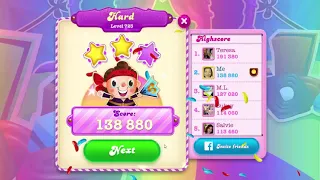 Candy Crush Soda Saga Level 723   |   Hard Level   |   2-Star ⭐⭐   |   With Level 724 PREVIEW