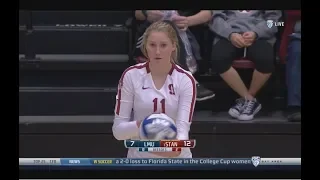Stanford v  Loyola Marymount, 12/01/18, Women's Volleyball