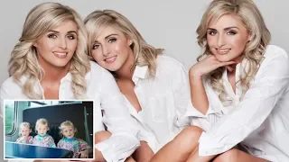 Triplet Sisters Live the Same Lives To Working As Models