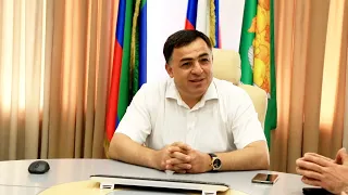 Глава Магарамкентского района Фарид Ахмедов вручил ведомственные награды и Благодарности Главы МР