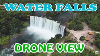 WATERFALL DRONE Footage | Aerial View of Stunning Waterfalls from Around the World & Water Sounds