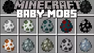 Minecraft BABY MOBS MOD / SPAWN AND BREED BABY MOBS IN TO THE REAL LIFE!! Minecraft