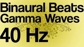 RELAX to Binaural Beats - 40 Hz Gamma Waves - Meditation Station