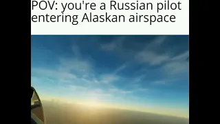 Russian pilots entering Alaskan airspace