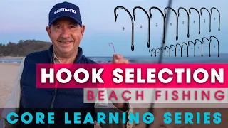 How You Choose Your HOOKS For Beach Fishing!