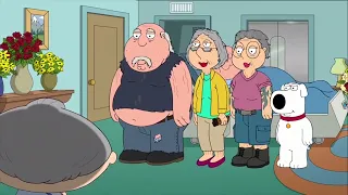 Stewie kills his family - Old man costume - Muerte futura de los Griffins | Family guy