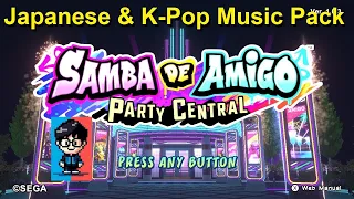 Samba de Amigo: Party Central - Japanese & K-Pop Music Pack DLC