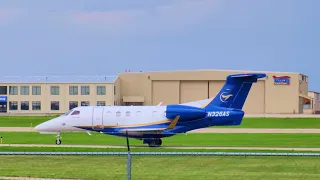 Embraer EMB-505 Phenom 300 / Pratt & Whitney PW535E Rocketing Out Of New Century AirCenter - N326AS