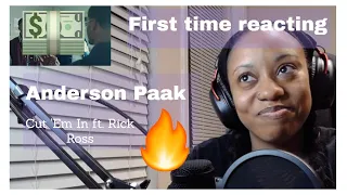 *First Time reacting Anderson Paak, ft. Rick Ross-Cut 'Em In[Official Video]