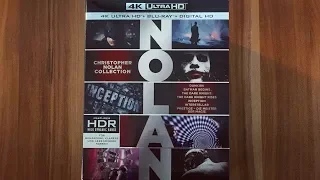 NOLAN Collection - 4K Ultra HD Blu-ray Unboxing (Dunkirk, Interstellar, Batman, Inception...)