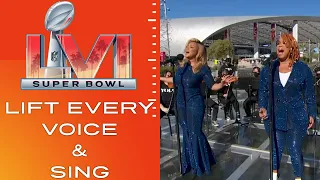 "Lift Every Voice and Sing" Performed by Mary Mary at Super Bowl LVI