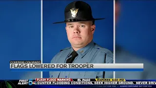 Flags lowered in honor of Colorado Trooper William Moden