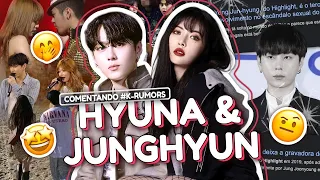 K-RUMOR 9: A HYUNA TÁ NAMORANDO UM HOMEM HORRÍVEL? *Junhyung bff do seungri?*