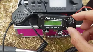 Mini qrp transceiver uSDR SDR #qrp #sota