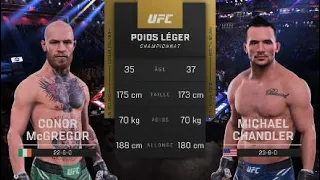 Conor Mcgregor vs Michael Chandler (UFC 5,PS5)