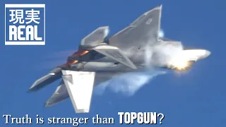 The Real US Fighter puts TOP GUN to shame !? TOP22 US Fighter Most Jaw-dropping Maneuver F-22 F/A-18