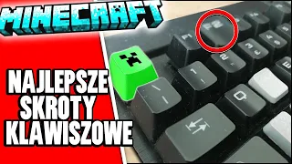 NAJLEPSZE SKRÓTY KLAWISZOWE W MINECRAFT #shorts