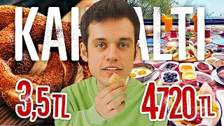 3,5 TL Kahvaltı vs. 4.720 TL Kahvaltı (#SonradanGörme)