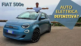 Prova Fiat 500 elettrica: la 500e cabrio è l'auto elettrica DEFINITIVA?