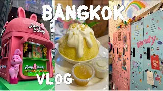 BANGKOK VLOG ☆ food hunting, cute places to visit 🎀 shopping 🛍️ Siam Square, ICONSIAM, Siam Paragon✨