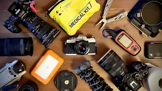 2024 whats in my Camera Bag as an ADVENTURE Photographer